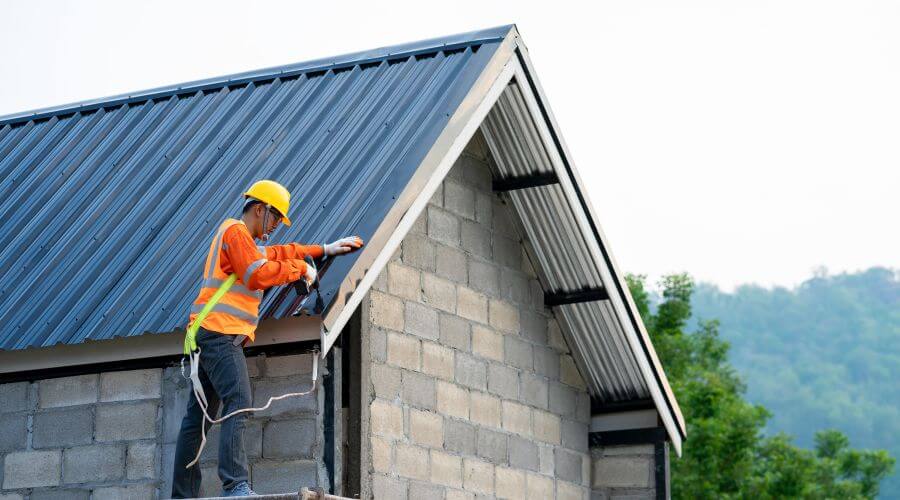 Professional metal roof installation in Baytown, TX